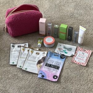 Beauty Bundle with Pink Bag